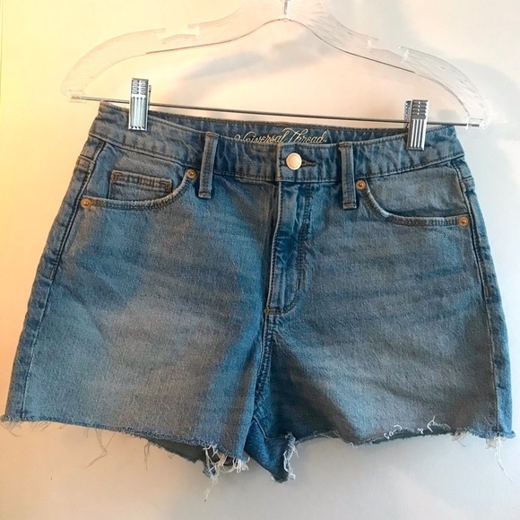 Universal Thread High Rise Shortie Denim Shorts - Picture 10 of 11